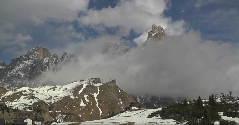 Webcam San Martino di Castrozza - Passo Rolle  - Passo Rolle - Il Cimone