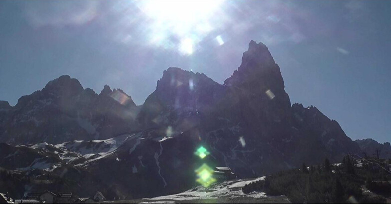 Webcam San Martino di Castrozza - Passo Rolle - Passo Rolle - Il Cimone